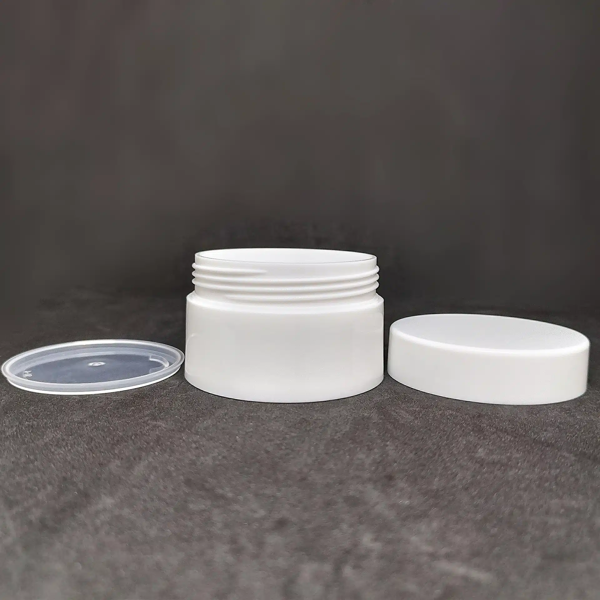 قوطي کرم 50 گرمي سفيد دوجداره Hm-8 - Image 4