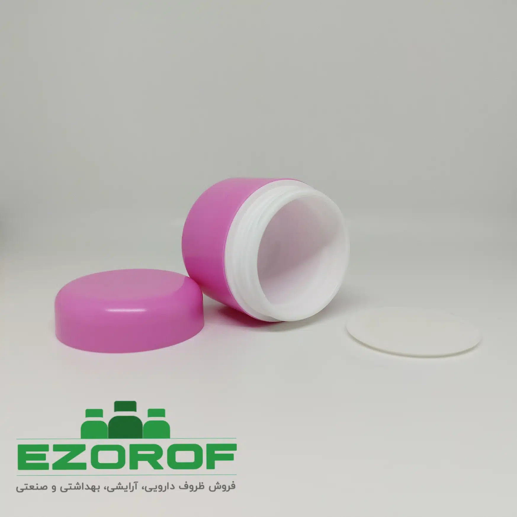 قوطي کرم 30 گرمي  ياس صورتي - Image 3