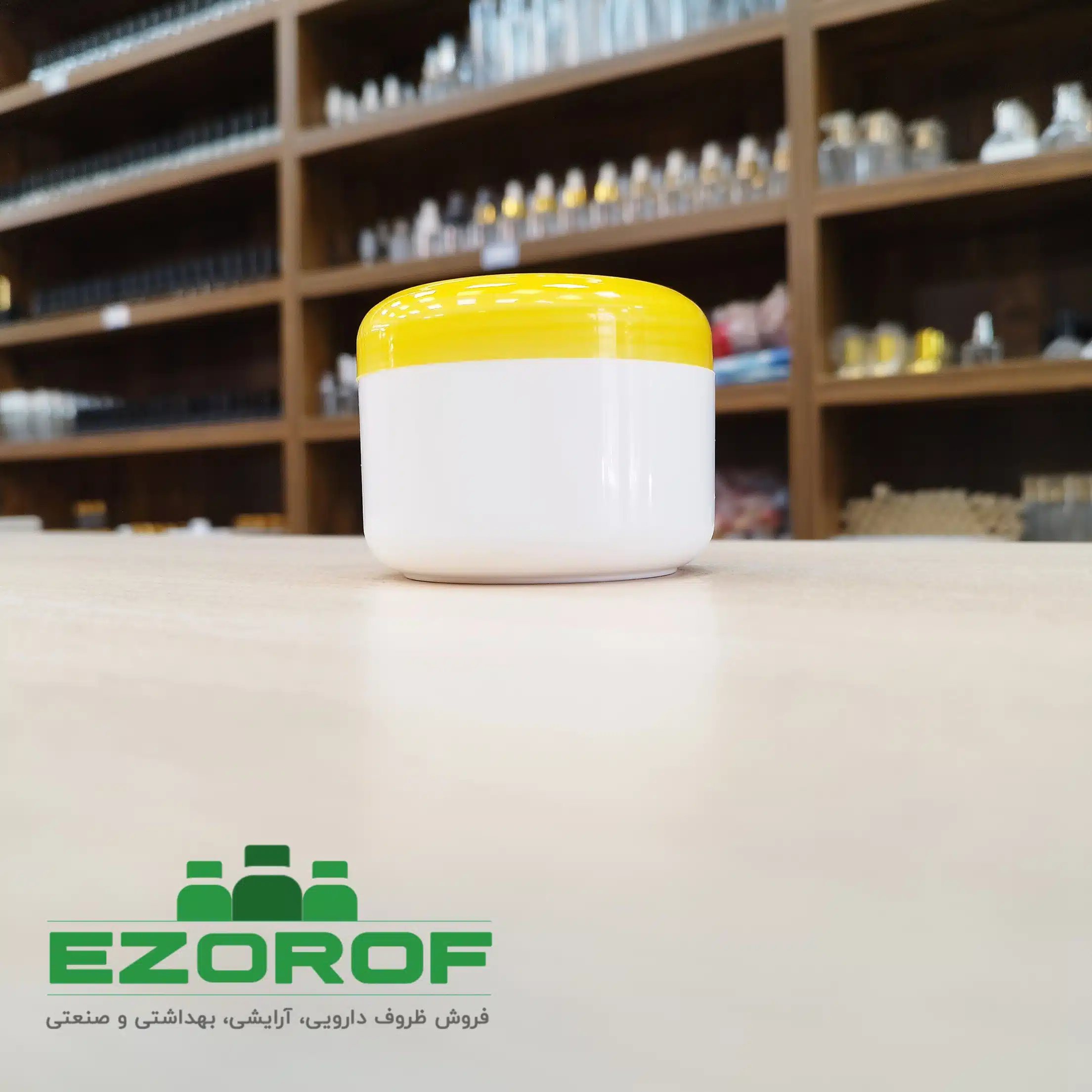 قوطی کرم ۱۰۰ گرمی درب رنگی - Image 6