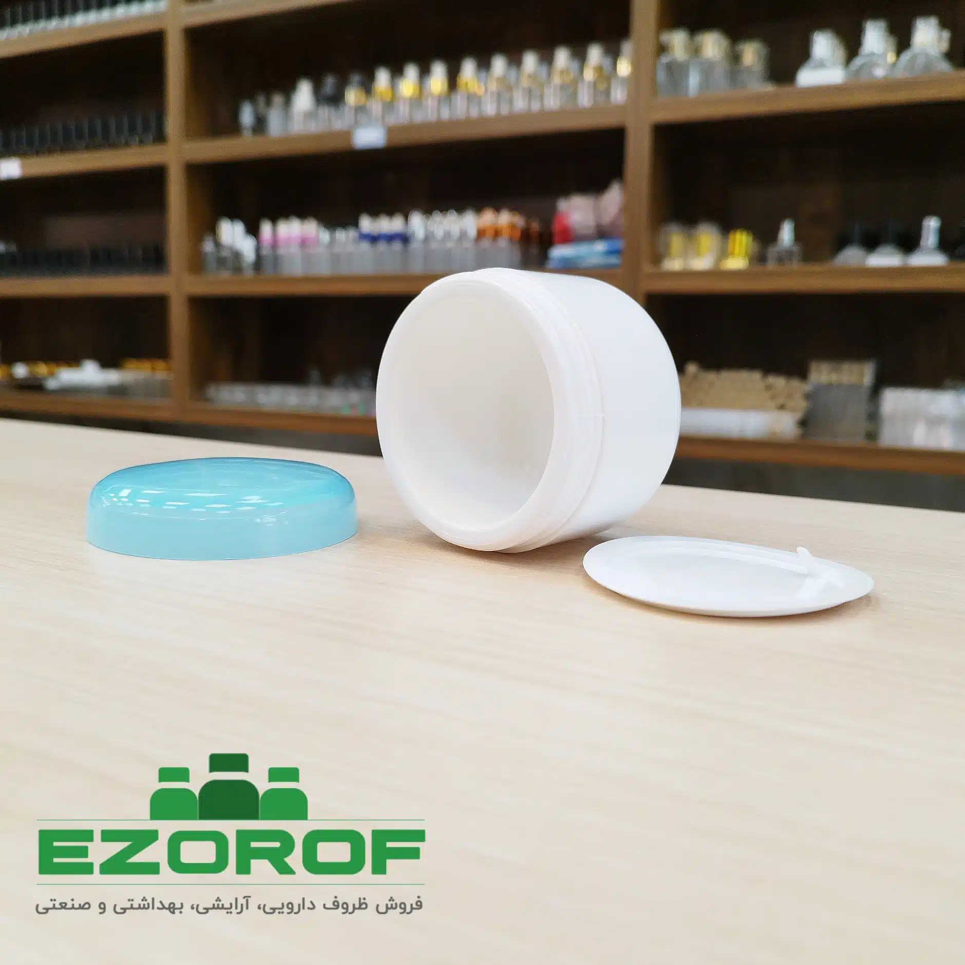 قوطی کرم ۱۰۰ گرمی درب رنگی - Image 10