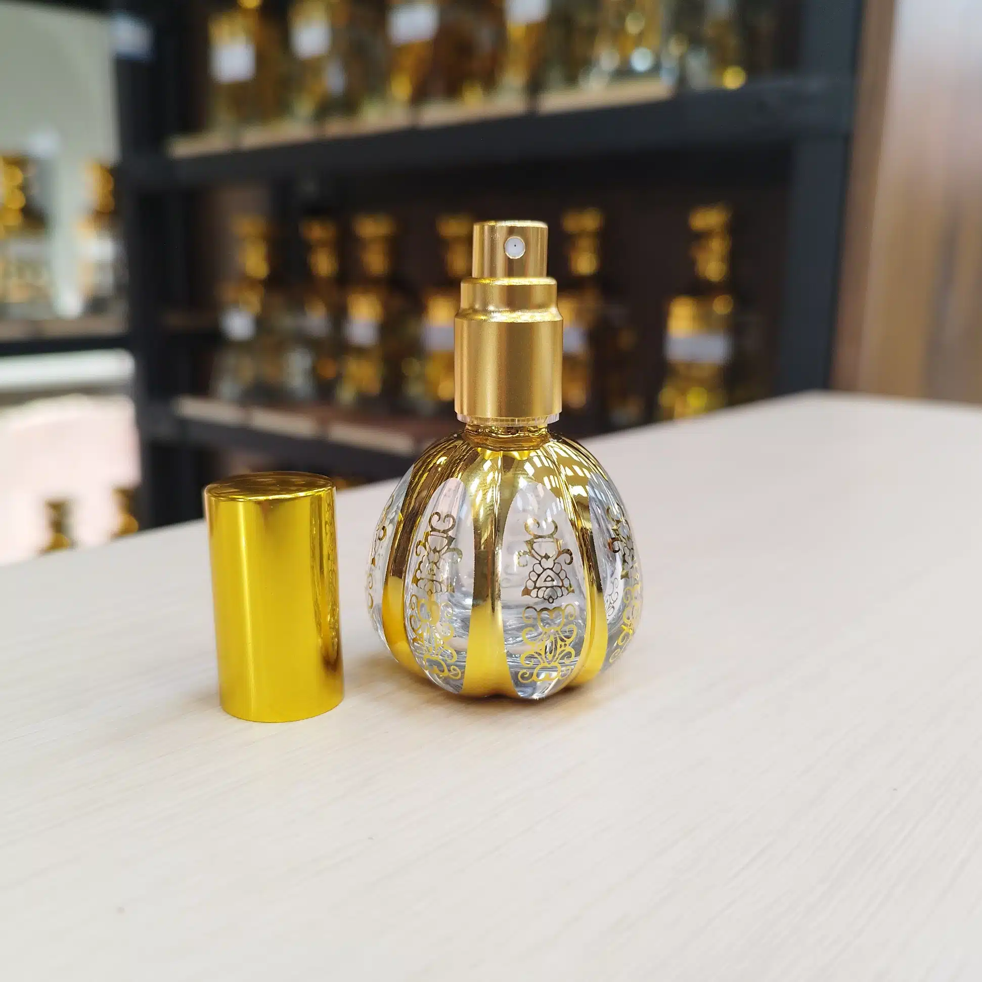 شیشه ادکلن ۱۰ میل گلدن