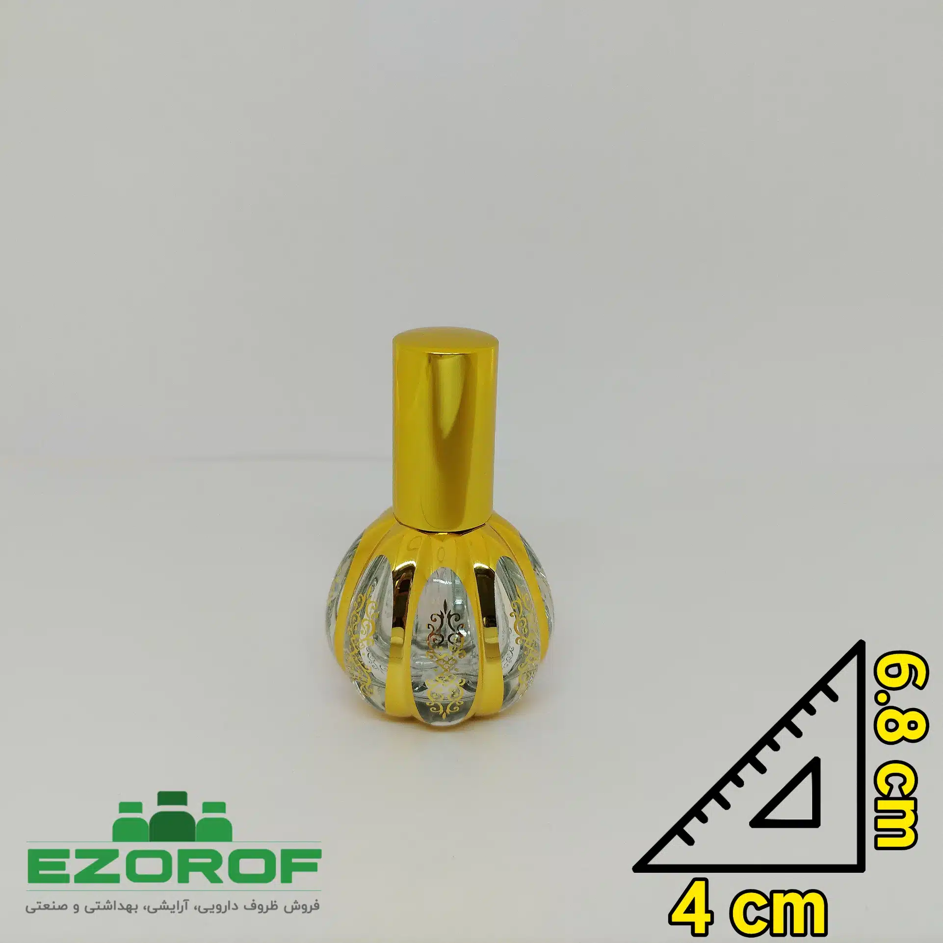 شیشه ادکلن ۱۰ میل گلدن - Image 4