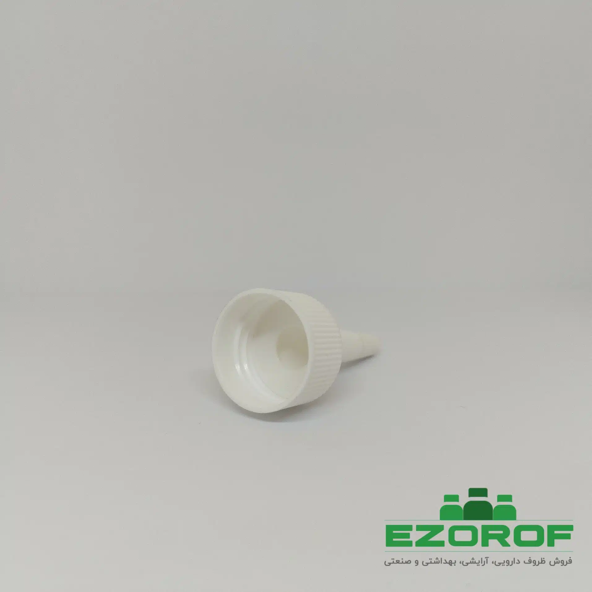 پت ۲۵۰ میل شفاف ۲۴ با درب چسبی ۲۴ سفید - Image 6