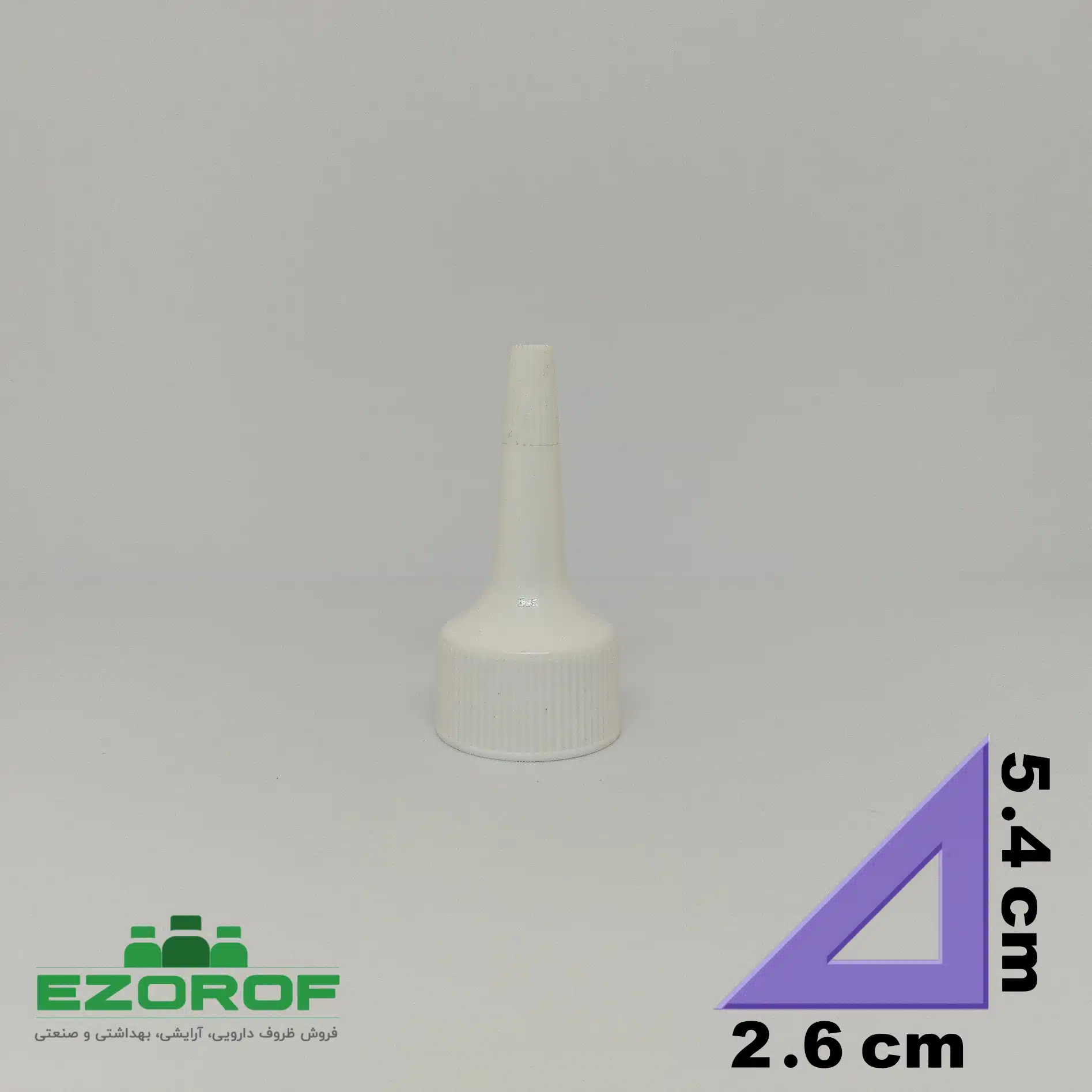 پت ۲۵۰ میل شفاف ۲۴ با درب چسبی ۲۴ سفید - Image 3