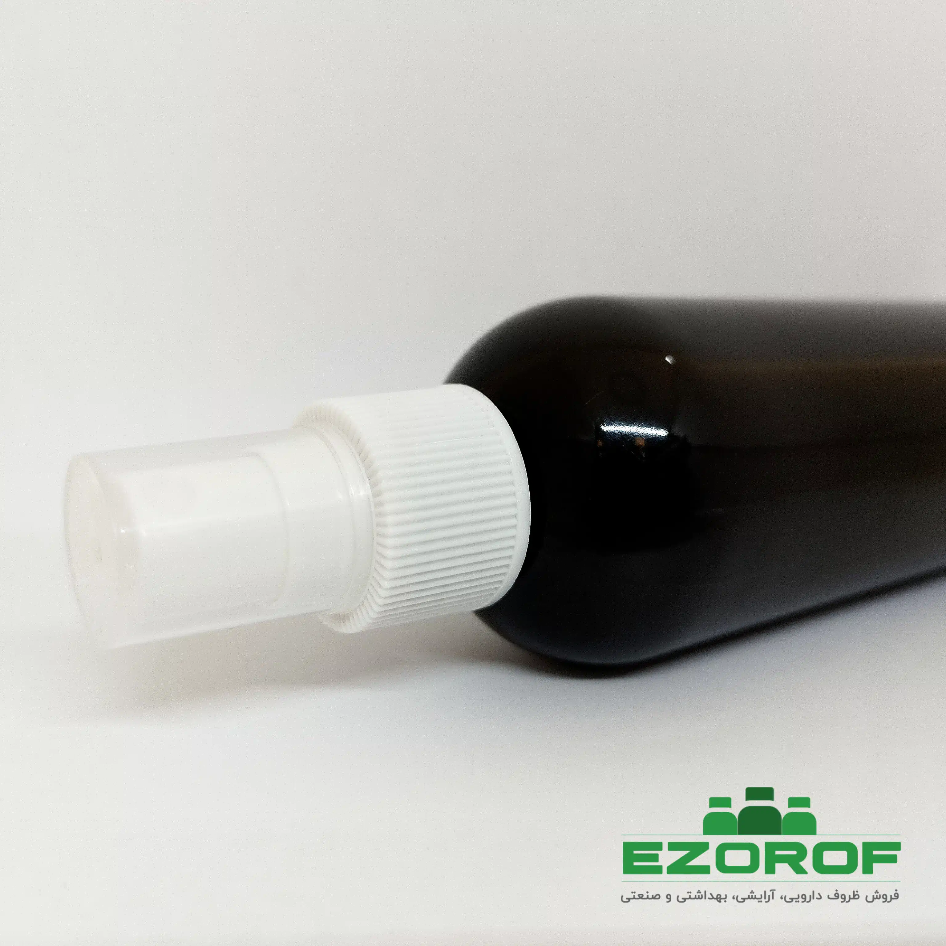 پت ۲۵۰ میل مشکی با اسپری ۲۴ سفید - Image 5