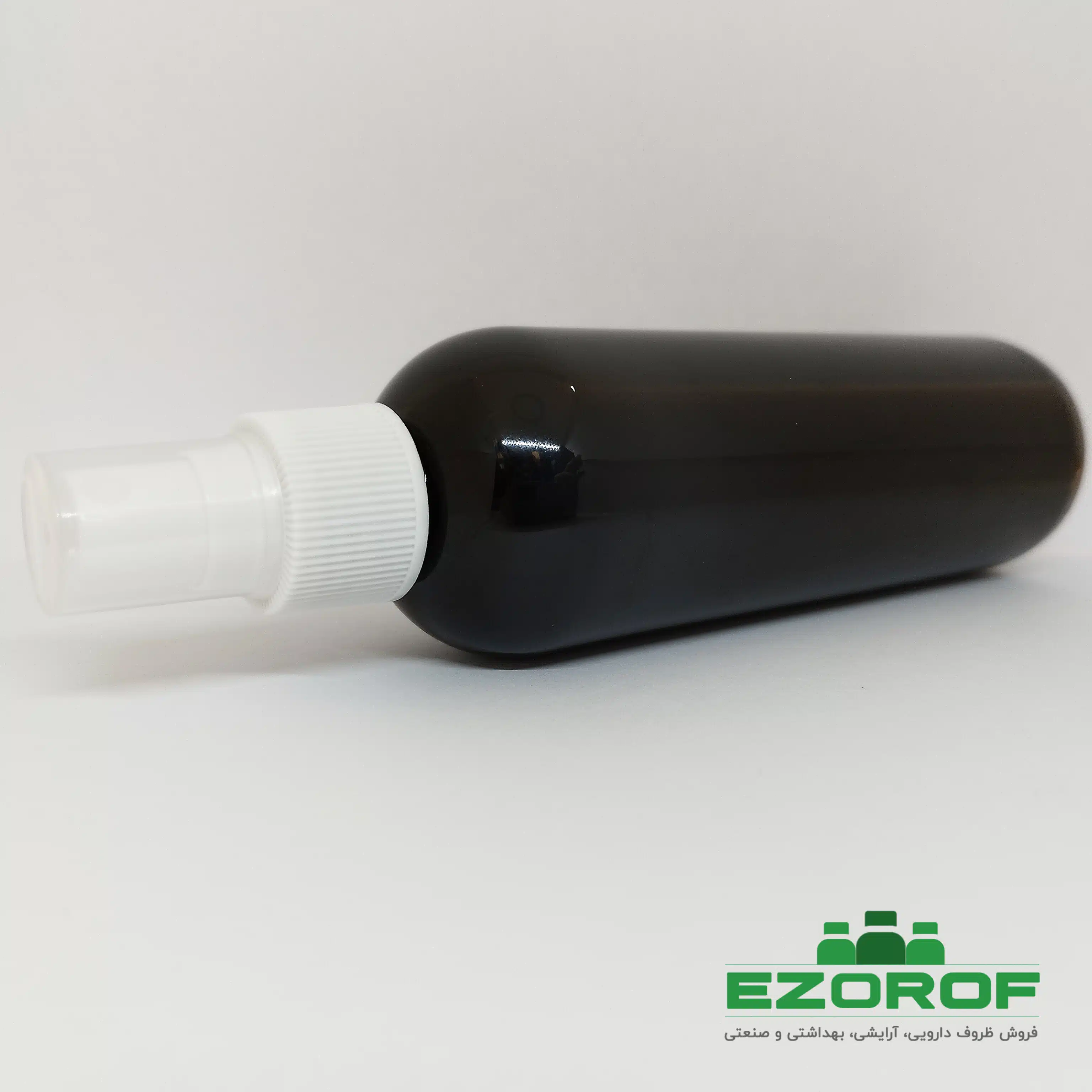 پت ۲۵۰ میل مشکی با اسپری ۲۴ سفید - Image 4