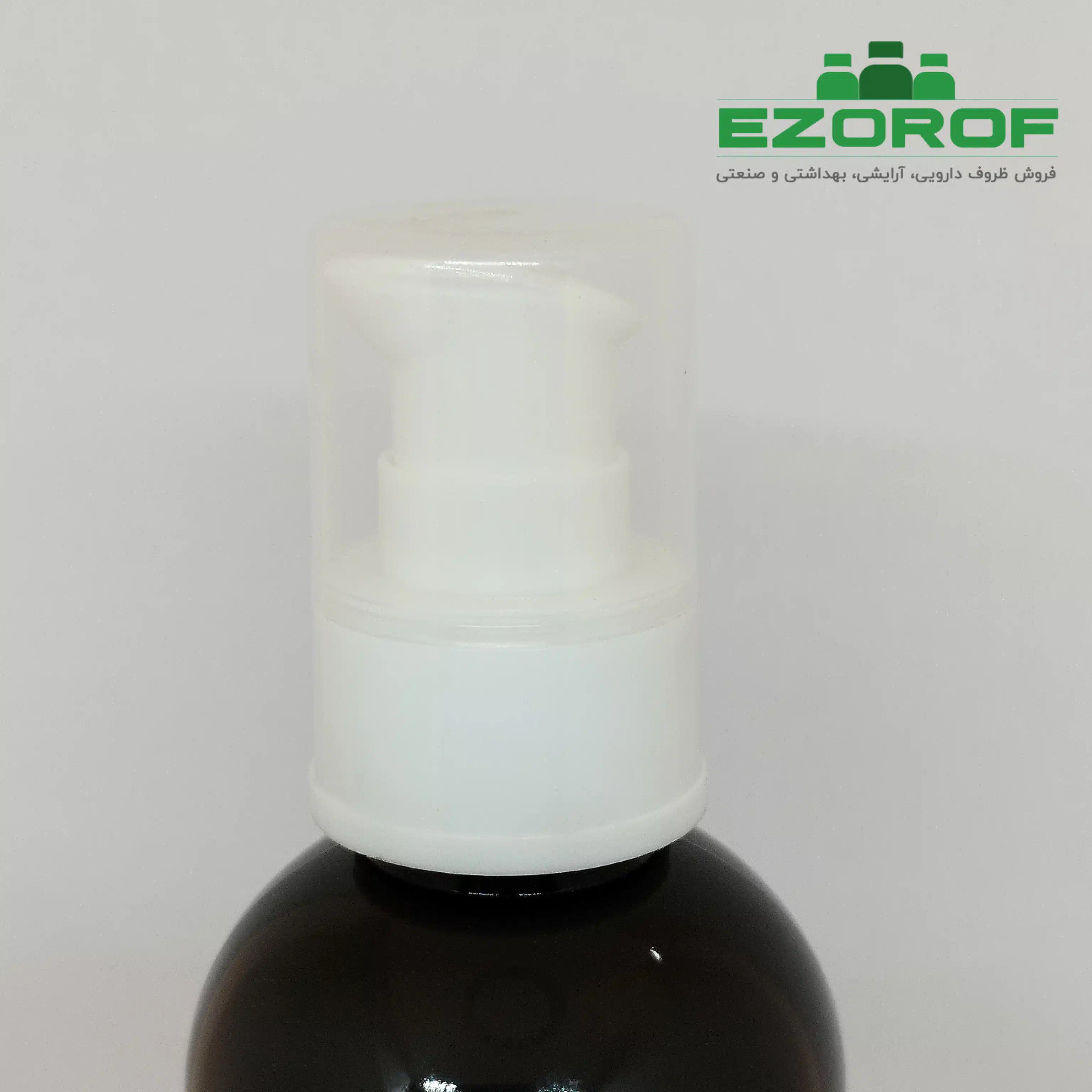 پت ۲۵۰ میل مشکی ۲۴ با غلیظ پاش فول کاپ سفید ۲۴ - Image 5