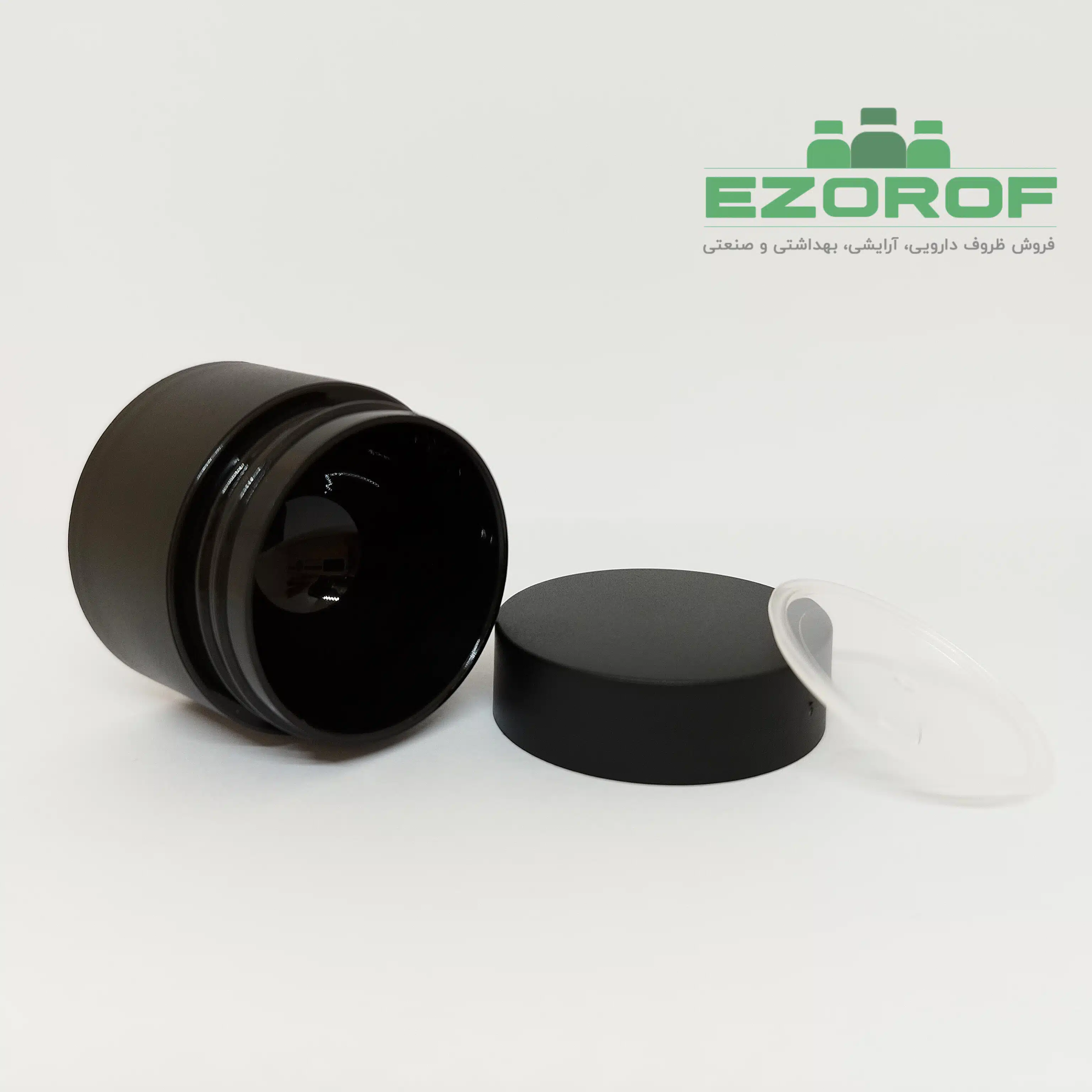 قوطي کرم 10 گرمي مشکی دوجداره - Image 2