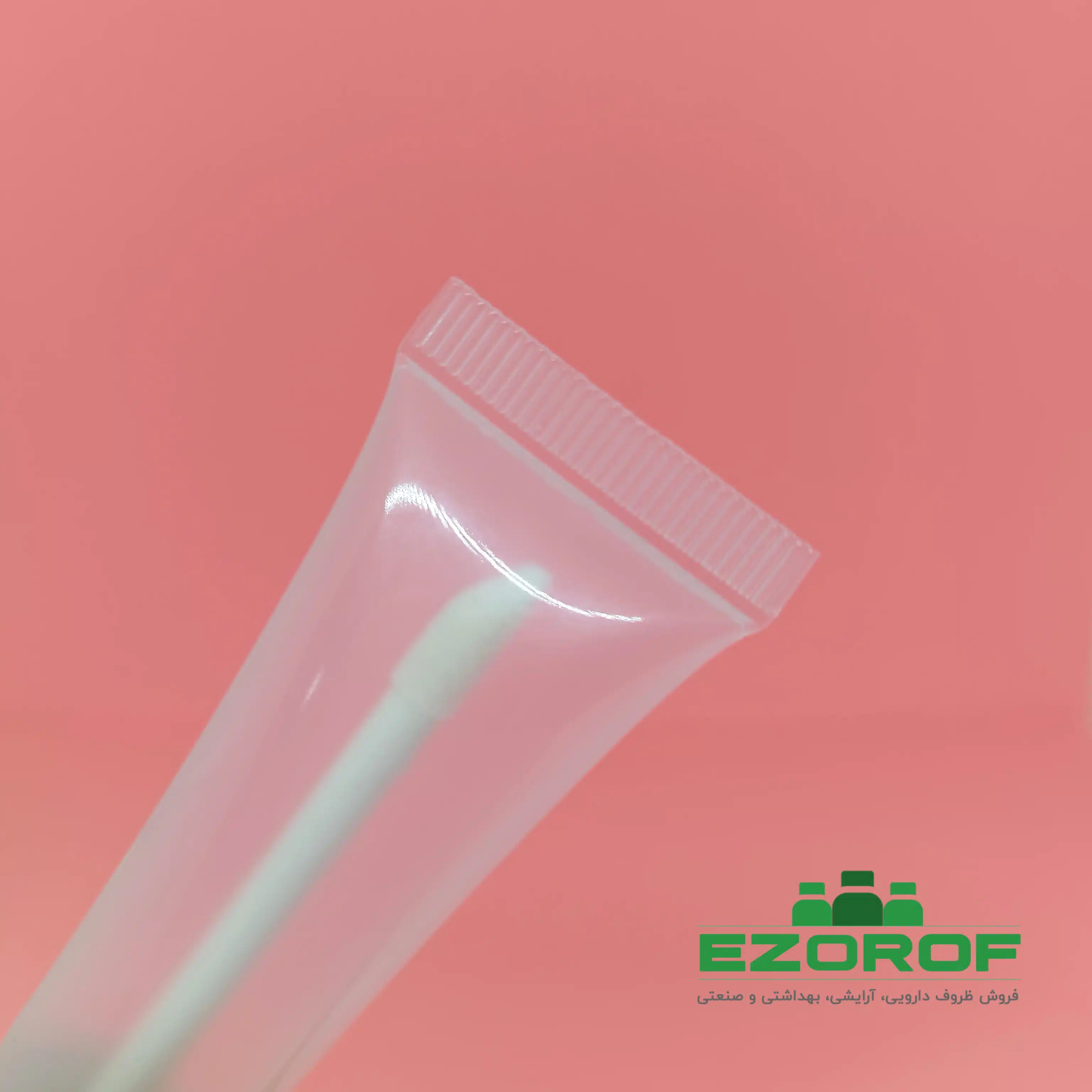 تیوپ لیپ گلاس 10میل شفاف پددار - Image 6