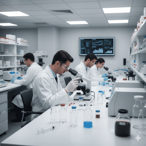 کنترل کیفیت و آزمایش‌های تخصصی
